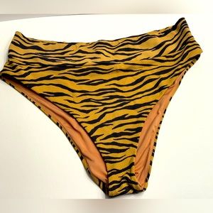 Aerie High Cut Cheeky Bikini Bottom Size XL